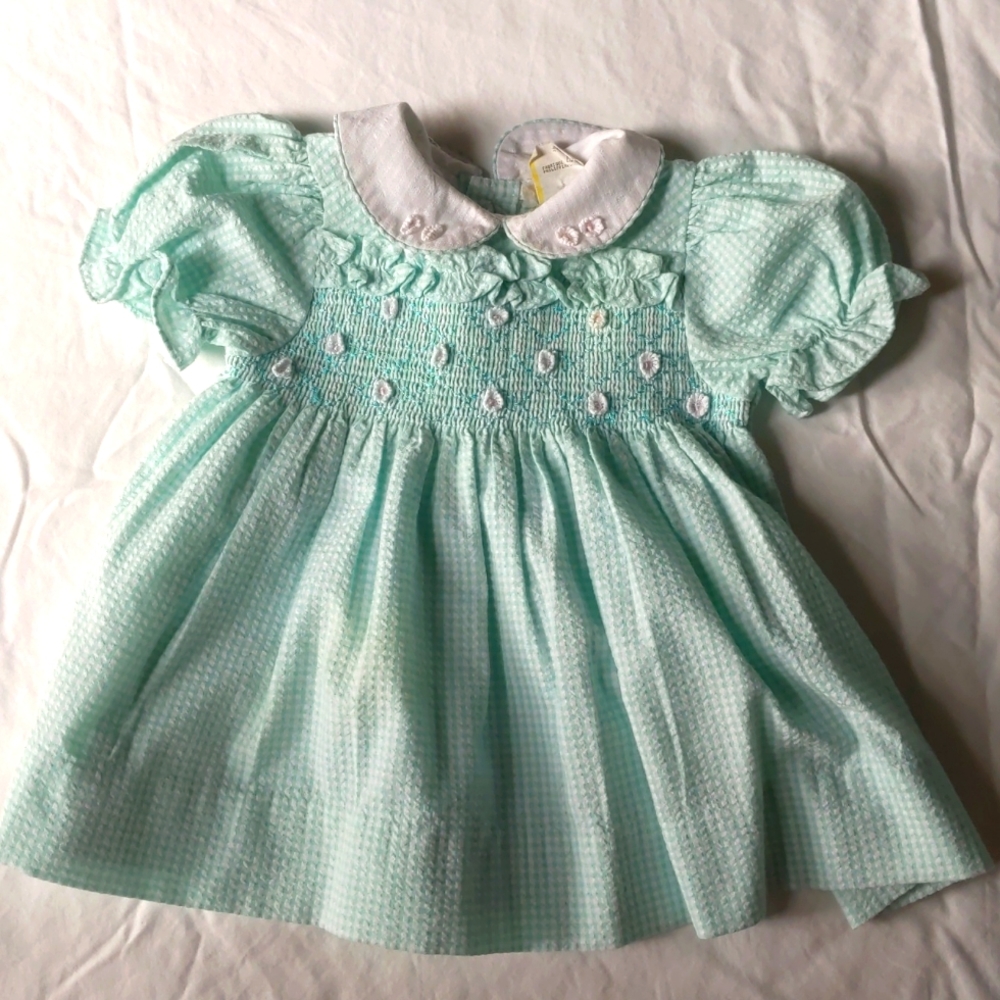 Cyan baby dress